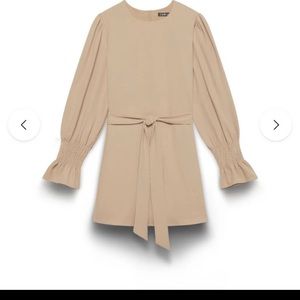 ZAHRAA Khaki Lana Blouse  Size S